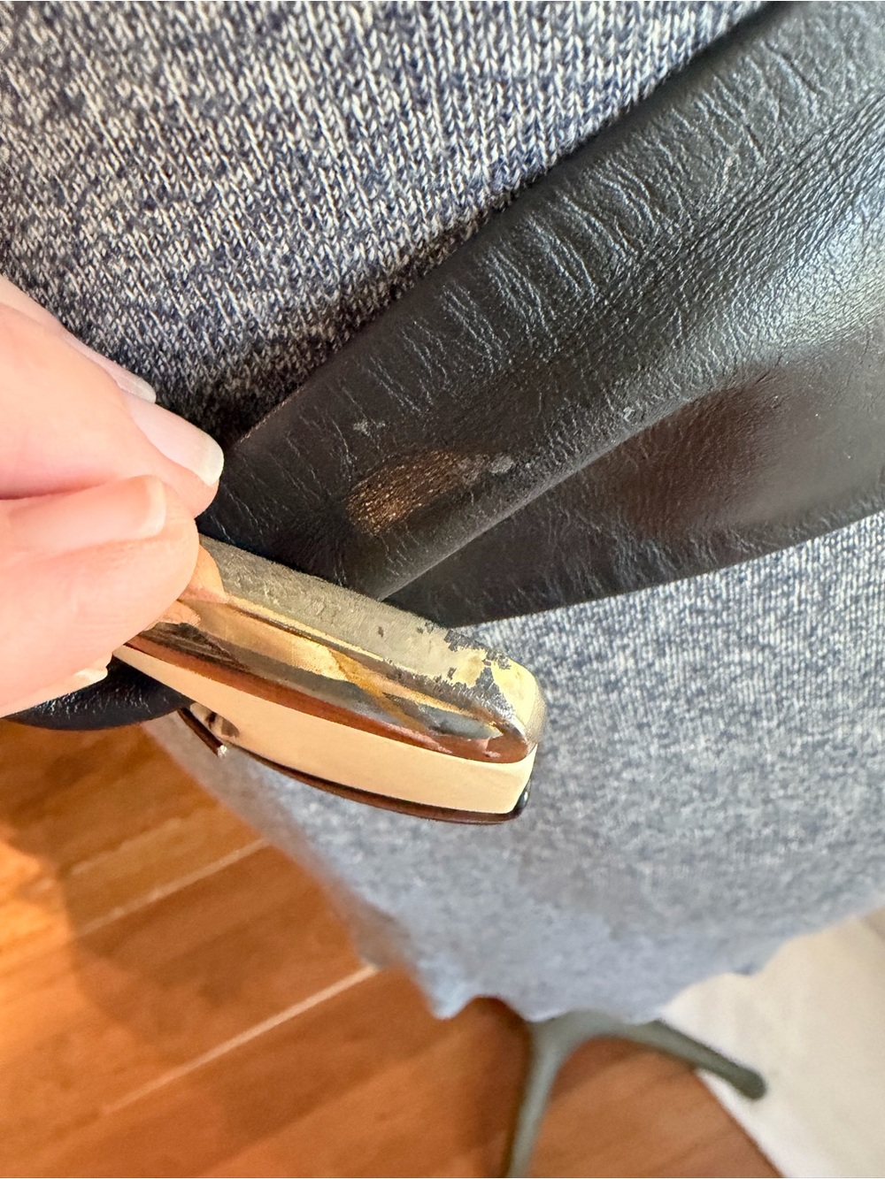 Vtg Leather Shop sash belt - Picture 3 of 8